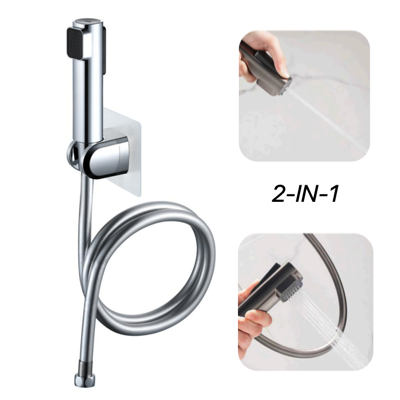 Rubine FLUSSO 2-IN-1 Bidet Spray SET CHROME RSP-FLUSSO-F7A-CH